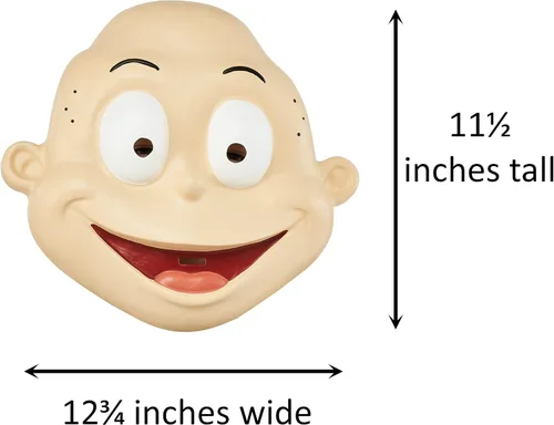 Vista 2 de Rubie's Accesorios de disfraz Rugrats Tommy Pickles Máscara de plástico, como se muestra, talla única