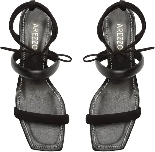 Vista 4 de Arezzo Lenny Mid Sandalia para mujer