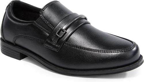 Vista 3 de HOMEHOT Zapatos de vestir para niños Oxford sin cordones (niños pequeñosniños grandes)