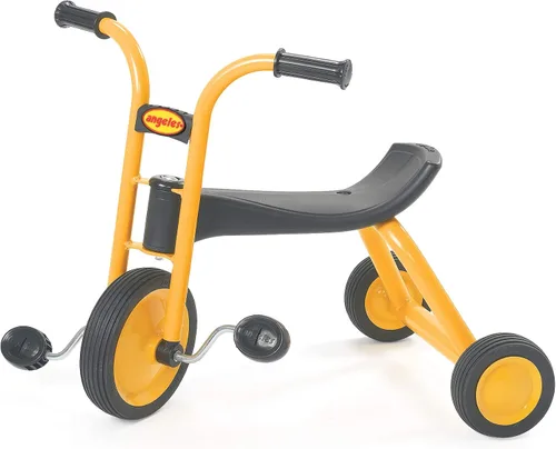 Vista 9 de MYRIDER Triciclo para niños pequeños, triciclo para niños de preescolar, guardería, triciclos para niños de juegos, neumáticos de goma, Bicicleta