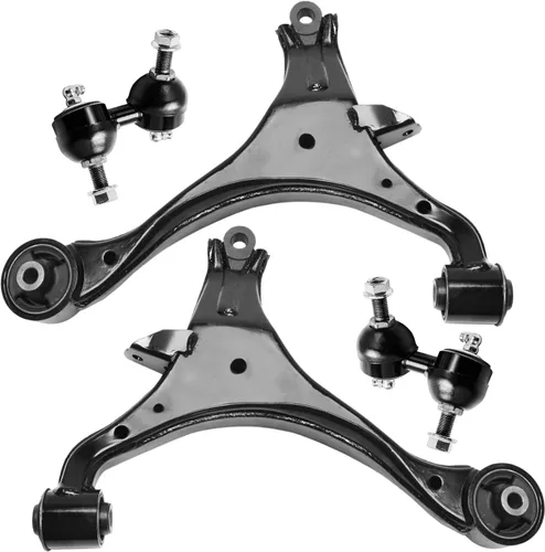 Vista 210 de Detroit Axle - Kit de brazos de control delantero para Acura 2004-2008 TSX 2003-2007 Honda Accord, 2 ensamblajes de brazos de control inferiores 2