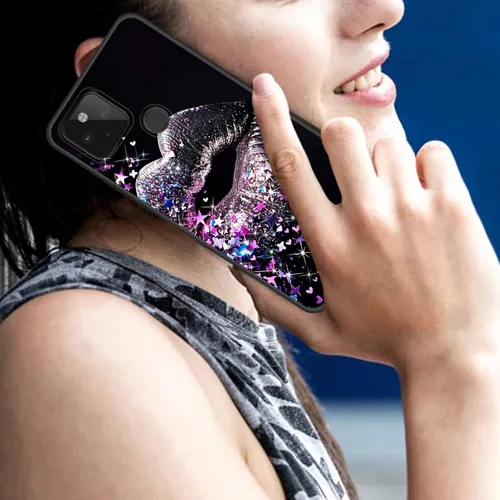 Vista 412 de Funda delgada para Google Pixel 4 XL, funda delgada de silicona de TPU suave a prueba de golpes para Google Pixel 4 XL, astronauta Galaxy