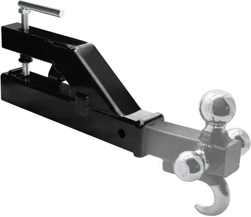 Vista 5 de Enganche de cubo para tractor, EBESTTECH 1 pieza de abrazadera para receptor de enganche de remolque 2" con adaptador de montaje de bola Compatible