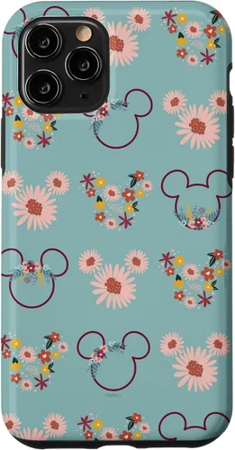 Vista 27 de Funda con estampado de flores y margaritas de Mickey Mouse para iPhone 16 Disney