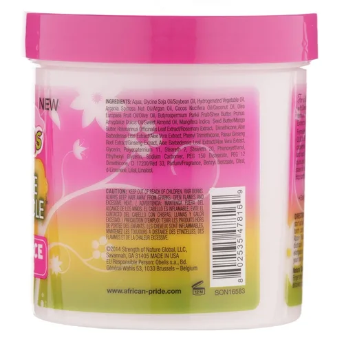 Vista 2 de African Pride Dream Kids Olive Miracle Quick Bounce - Pudín desenredante para el cabello, 14.99 oz AFRICAN PRIDE