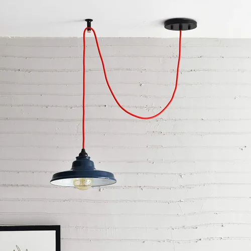 Vista 6 de BRIGHTTIA Kit moderno de toldo poco profundo de 5 pulgadas con herrajes, negro mate, conversión de luz colgante para enchufar a cable duro, piezas
