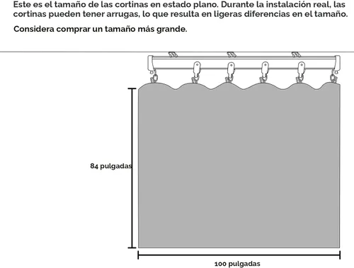 Vista 7 de Cortinas divisoras de habitación con rieles de techo flexibles, cortinas opacas para sala/dormitorio, cortinero de techo, paneles divisores