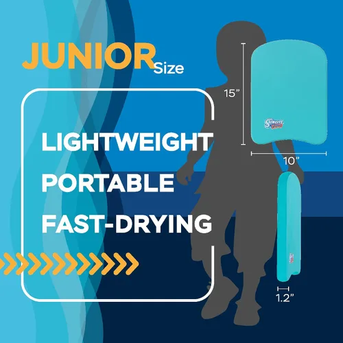 Vista 2 de Sunlite Sports Swimming Kickboard - One Size Fits All - A Great Training Aid for Children and Adults