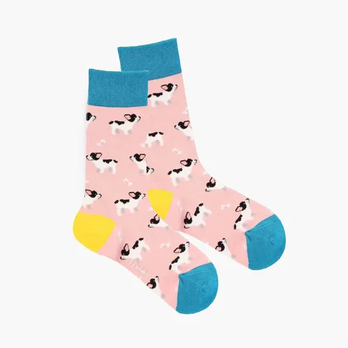 Vista 7 de Knapfold Calcetines para perro para mujer diseño de perro