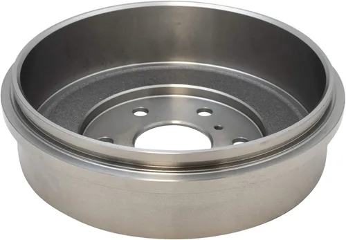 Vista 5 de TRQ Pastilla y rotor de freno delantero y trasero, kit de zapata y tambor de cerámica compatible con Chevrolet Silverado 1500 2007 Silverado 1500