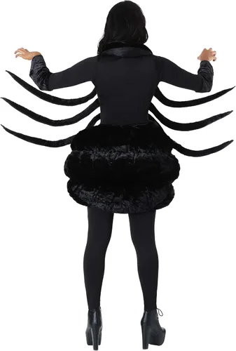 Vista 7 de Disfraz de araña de viuda negra para mujer