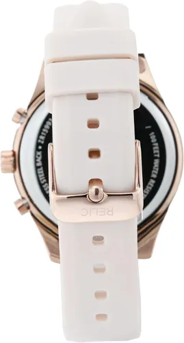 Vista 5 de Relic by Fossil Womens Camila Quartz Watch with SiliconeAlloy Strap
