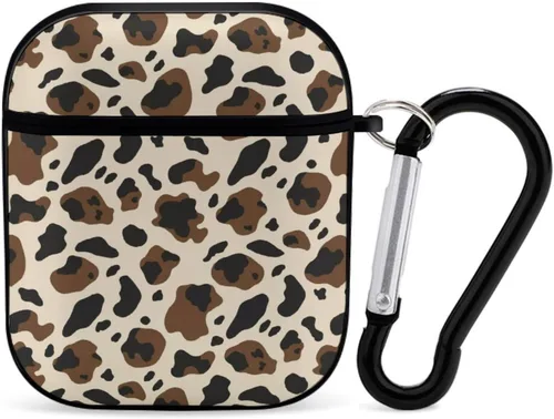 Vista 26 de Funda protectora de silicona compatible con AirPods 2 y 1 (camuflaje militar de camuflaje frío)