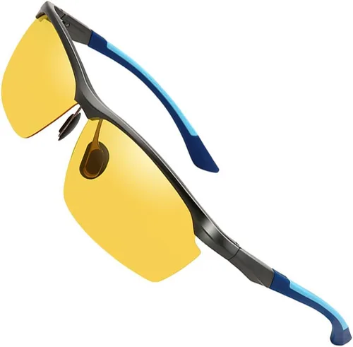 Vista 8 de Gafas de sol polarizadas fotocrómicas unisex para hombres y mujeres deportes pesca conductor gafas de sol de metal