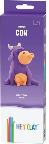 Vista 30 de HEY CLAY Forest Animals - Claymate Bear - Kit de arcilla seca al aire con 3 latas y herramientas de escultura con divertidas instrucciones