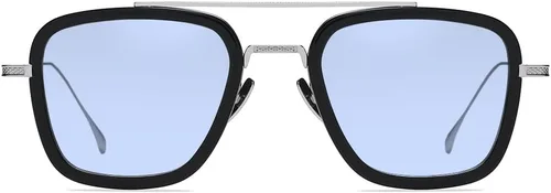 Vista 2 de SHEEN KELLY Lentes de sol Tony Stark de alta gama de acetato, lentes de nailon para hombres y mujeres, lentes de hombre araña