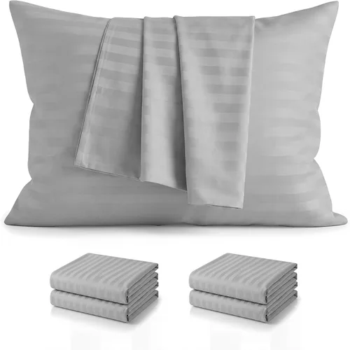 Vista 8 de FAUNNA 600TC - Protectores de almohada 100% algodón, tamaño estándar