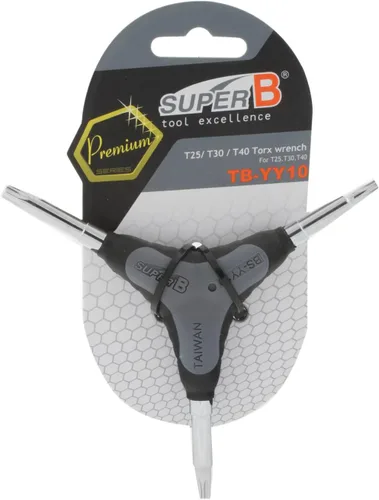 Vista 2 de Super B Llave Torx 25/30/40 torque-wrenches