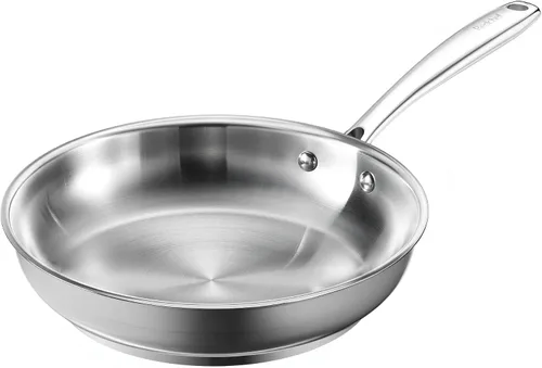 Vista 10 de Redchef - Sartén de acero inoxidable de 8 pulgadas, sartén pequeña
