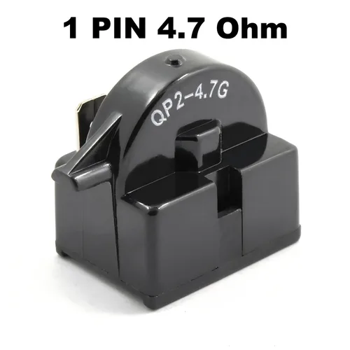 Vista 2 de Nuevo Relé de Arranque QP2-4.7 para Refrigerador PTC de 4.7 Ohm, 1 Pin para Compresor Vissani Danby