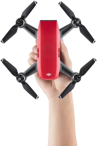 Vista 3 de DJI Spark, Fly More Combo, rojo lava