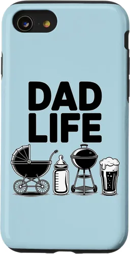 Vista 18 de Dad Life Beer Stroller Bottle Grill Adorable Father Case for iPhone 16