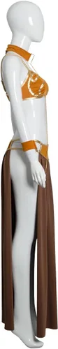 Vista 3 de FOFODUCK Disfraz de esclava de princesa para mujer, sexy, vestido de lencería de Halloween, uniforme