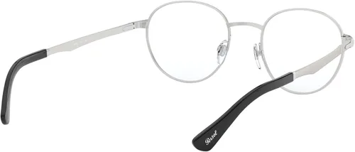 Vista 8 de Persol PO2460V - Marcos redondos para gafas graduadas Lente plateadonegrodemostración