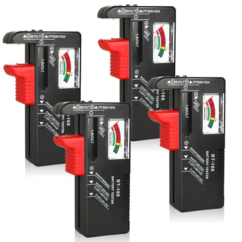 Vista 8 de Comprobador de batería, comprobador de batería universal modelo BT-168 para pilas de botón AA AAA C D 9V 1.5V Smal equipo eléctrico