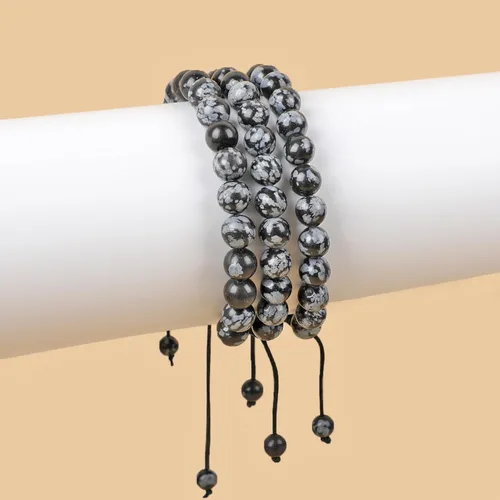 Vista 66 de AD Beads Pulseras de piedras preciosas unisex de 0.315 pulgadas (0.315 in), macramé curativo ajustable de 7 a 9 pulgadas Usa esta pulsera