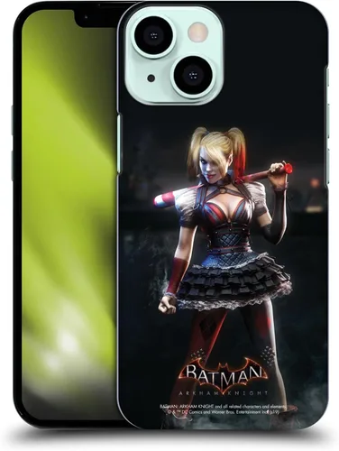 Vista 14 de Head Case Designs Carcasa rígida con licencia oficial de Batman Arkham Knight Arkham Knight Personajes de Arkham Compatible con Apple iPhone 13 Mini