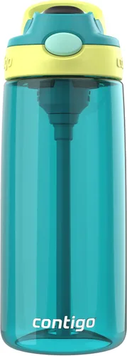 Vista 34 de Contigo Aubrey - Botella de agua para niños, paquete de 2, 20 onzas, azalea/jade y frambuesa azul. Azalea, tapa a prueba de derrames, apta