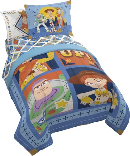 Vista 29 de Disney Moana - Juego de edredón individual de 5 piezas para niñas, color beige