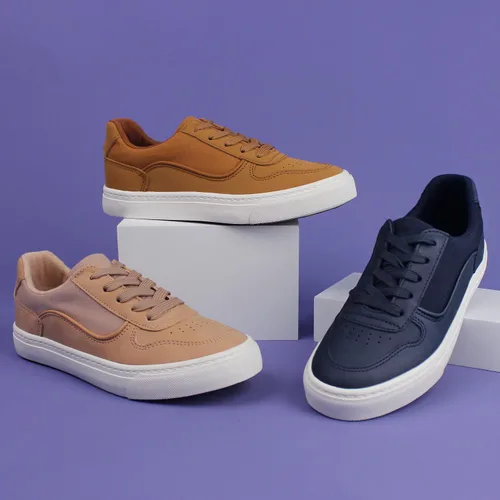 Vista 2 de Hawkwell Zapatos deportivos ligeros de moda para niños y niñas, tenis de caña baja, informales, para la escuela, caminar