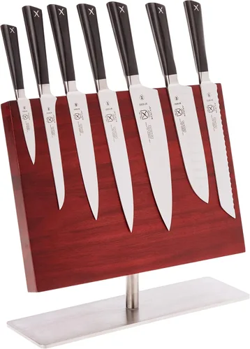 Vista 6 de Mercer Culinary Züm - Juego de bloques forjados de 6 piezas, madera de haya y vidrio