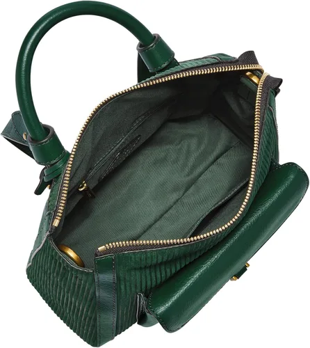 Vista 3 de Fossil Parker - Mini mochila de cuero para mujer Verde Pino