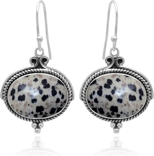 Vista 26 de Veracity Jewelry - Aretes de plata de ley con piedras preciosas para mujeres y niñas, regalo para su cumpleaños, aniversario, esposa, mamá, novia