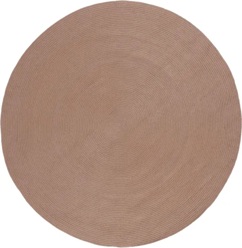 Vista 19 de SAFAVIEH Alfombra trenzada Collection – Alfombra redonda de 3 pies, color beige, hecha a mano, casa de campo, ideal para zonas de alto tráfico