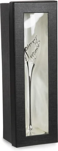 Vista 3 de Pavilion Gift Company Glorious Occasions: Matron of Honor Wedding Toast - Flauta de copa de champán, 8 onzas, color plateado
