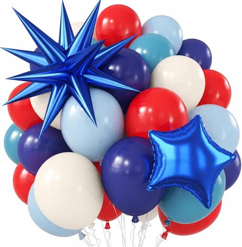Vista 8 de Globos negros y dorados de graduación con globos de aluminio de graduación, globos metálicos de color negro, blanco, arena, beige, dorado