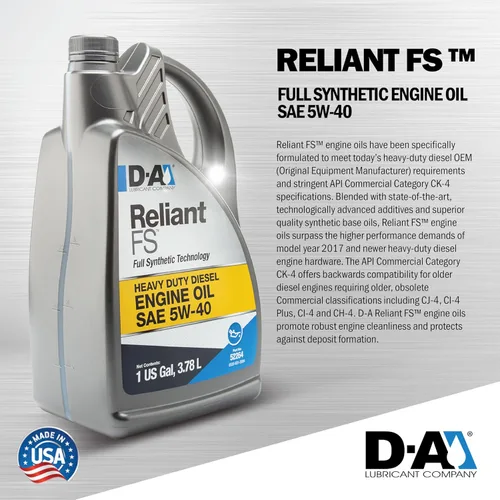 Vista 2 de D-A LUBRICANT COMPANY 52268, aceite de motor sintético completo SAE 5W-40, 5 galones