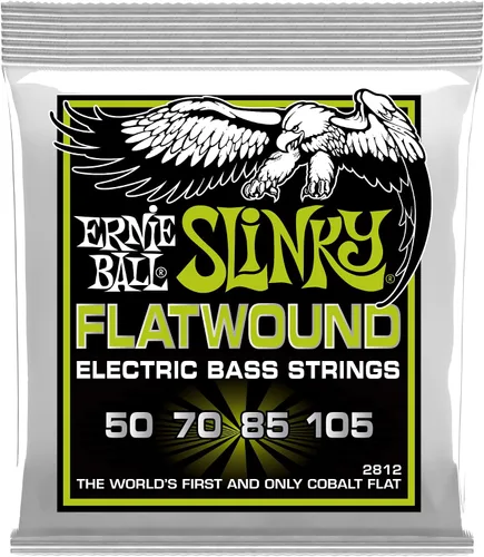 Vista 9 de Ernie Ball Extra Slinky Flatwound - Cuerdas de guitarra bajo, calibre 40-95 (P02815)