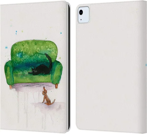 Vista 23 de Head Case Designs Wyanne - Funda de piel con licencia oficial de Wyanne Blue Watercolour Bear Animals 2, compatible con Apple iPad 10.2