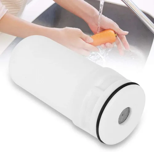 Vista 2 de LIZEALUCKY Reemplazo de filtración de agua de grifo de cartucho de cerámica con filtro para cocina y baño, utilizando tecnología de carbón activado