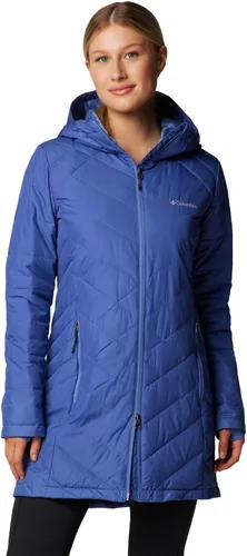 Vista 33 de Columbia Chaqueta larga con capucha Heavenly para mujer Verde (Stone Green)