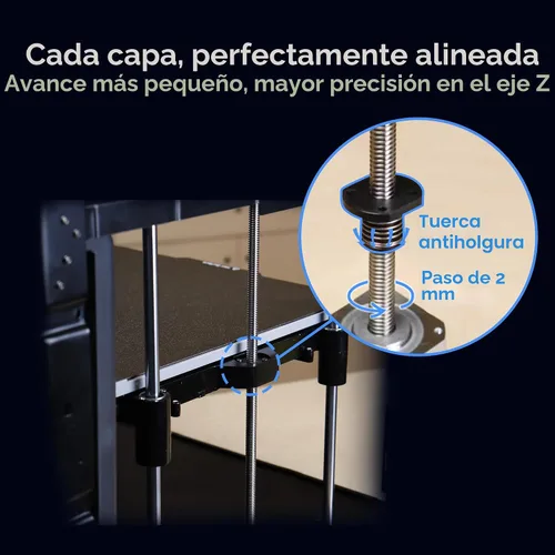 Vista 3 de Impresora 3D combinada QIDI Max4, volumen de construcción de 390 × 390 × Boquilla de 698 °F, tornillos de plomo Z duales, velocidad máxima de 31.496
