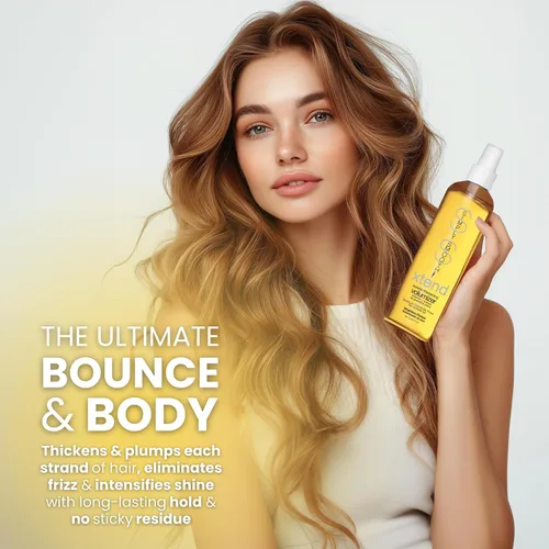 Vista 3 de SIMPLY SMOOTH Xtend - Voluminizador reabastecedor de queratina Spray espesante para cabello fino, fino y sin vida Crea cuerpo, volumen y textura