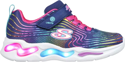 Vista 5 de Skechers Tenis unisex con rayos ondulados para niños