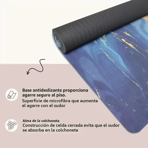 Vista 3 de Shakti Warrior TPE Yoga Mat (72 inch x 24 inch x 6mm Thick)