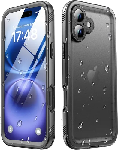Vista 50 de SPORTLINK Funda impermeable para iPhone SE 3rd 2022/iPhone SE 2nd 2020/iPhone 7/8 - Con protector de pantalla integrado, funda impermeable de cuerpo